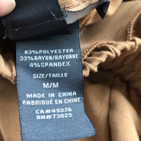 TAN ANKLE PANT - Picture 7 of 7